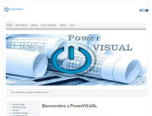Tablet Screenshot of powervisual.com.ar